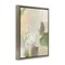 Stupell Industries Muted Beige & Green Framed Floater Canvas Wall Art Design by Joris Hoefnagel